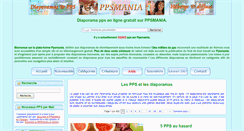 Desktop Screenshot of ppsmania.fr